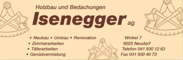 Holzbau und Bedachungen Isenegger AG